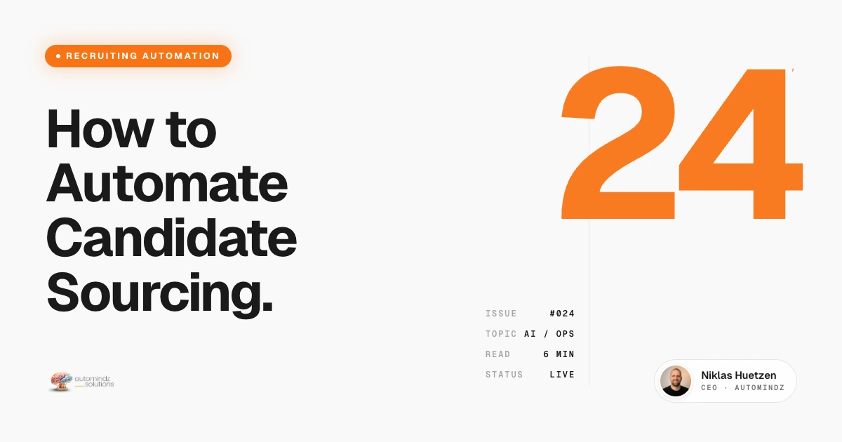 How to Automate Candidate Sourcing - AI-powered candidate list building for recruitment agencies