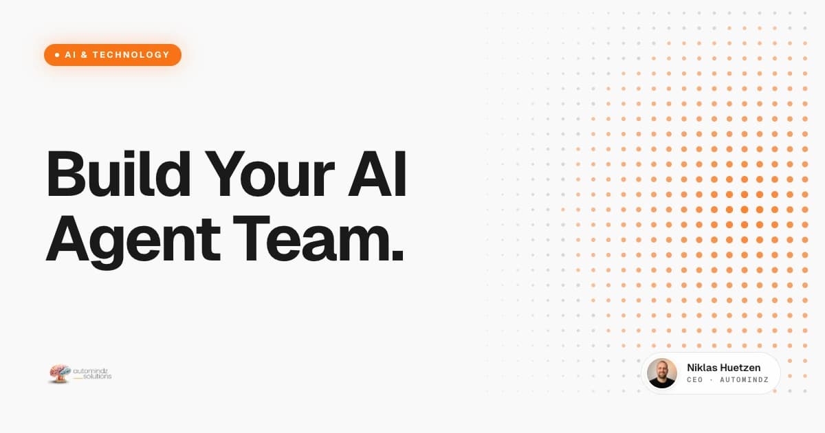 How to Build an AI Agent Team for Your Recruitment Agency - Step by Step Guide