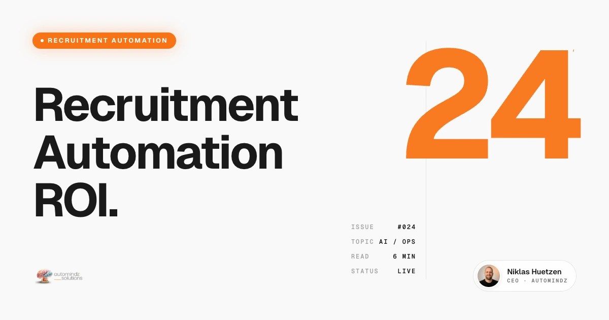 Recruitment Automation ROI - calculating real time and money savings for recruitment agencies